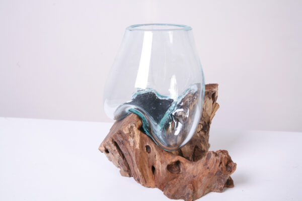 Ornament met Glas 10 cm