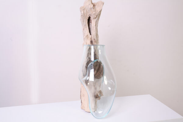 Ornament met Glas Wand